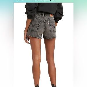 Levi’s 501 Faded Black Shorts